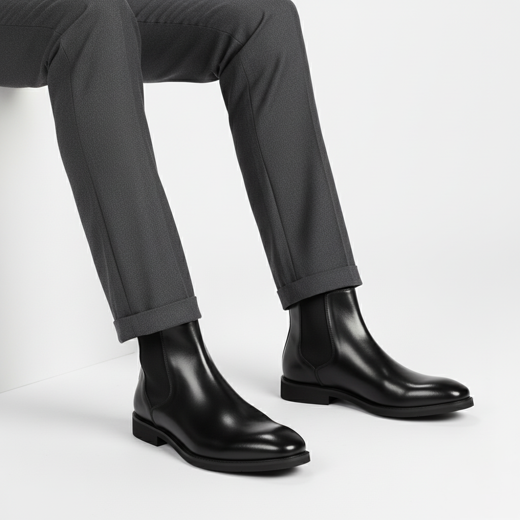 Scarpa con Rialzo Invisibile | Eleganza Italiana