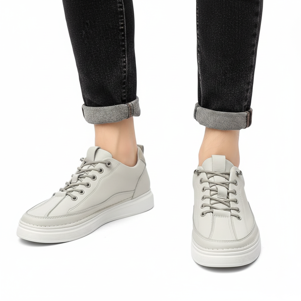 Sneakers Essenziali con Rialzo | Comfort Quotidiano