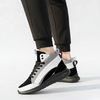 Sneaker Elegante con Rialzo | Design Italiano Discreto