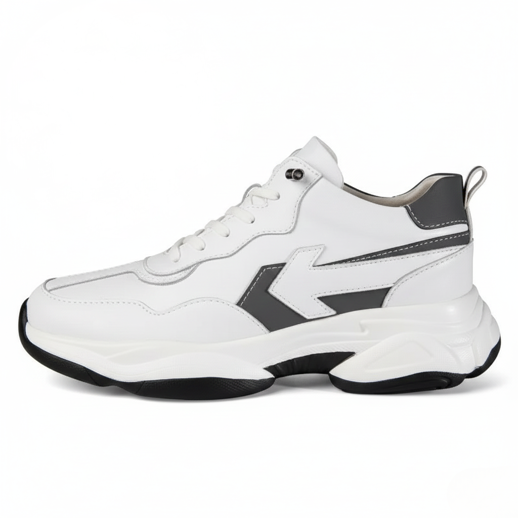 Sneaker con Rialzo Invisibile | Comfort Ergonomico