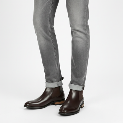 Scarpa con Rialzo Invisibile | Discrezione e Classe