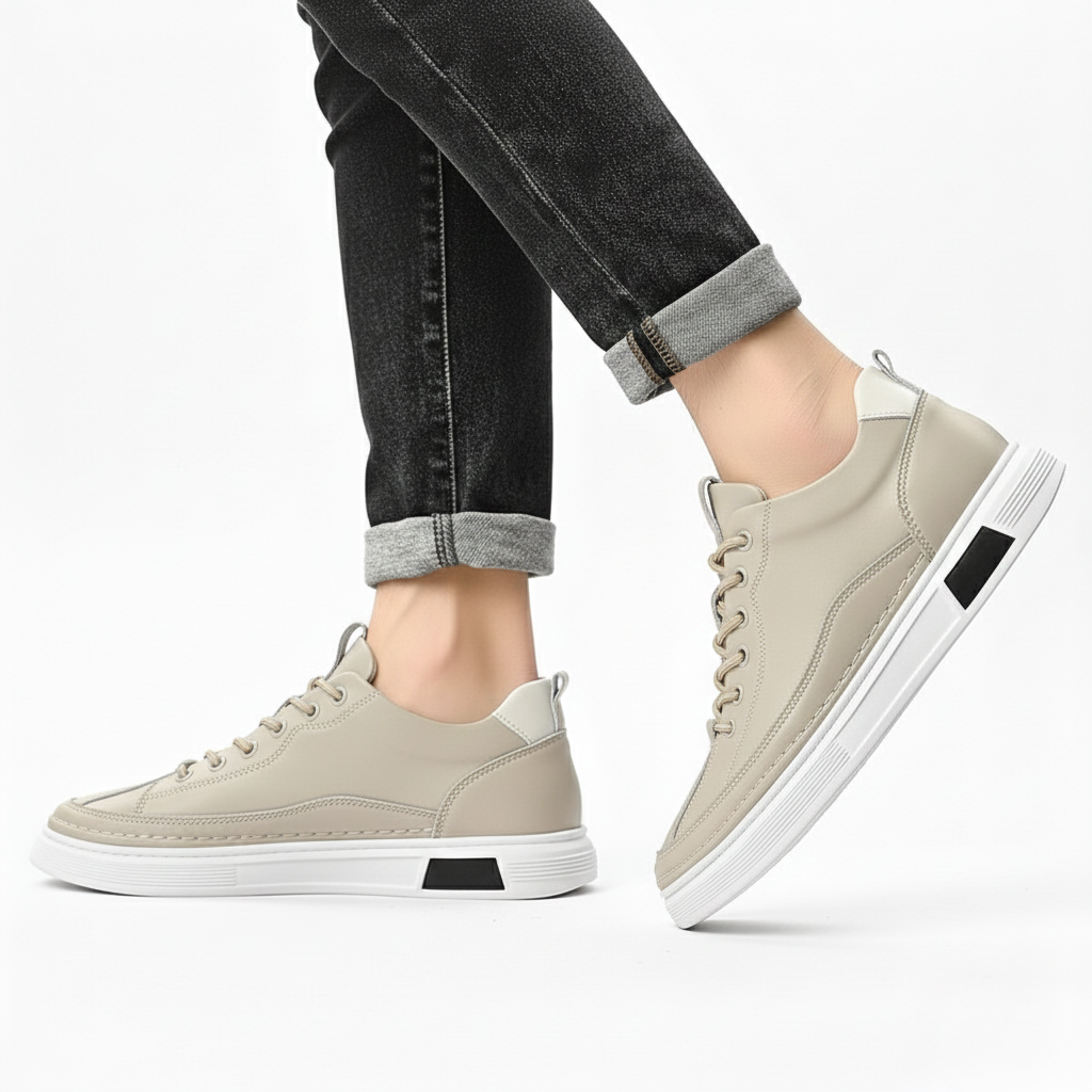 Sneakers Essenziali con Rialzo | Comfort Quotidiano