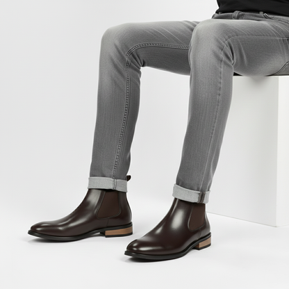 Scarpa con Rialzo Invisibile | Discrezione e Classe