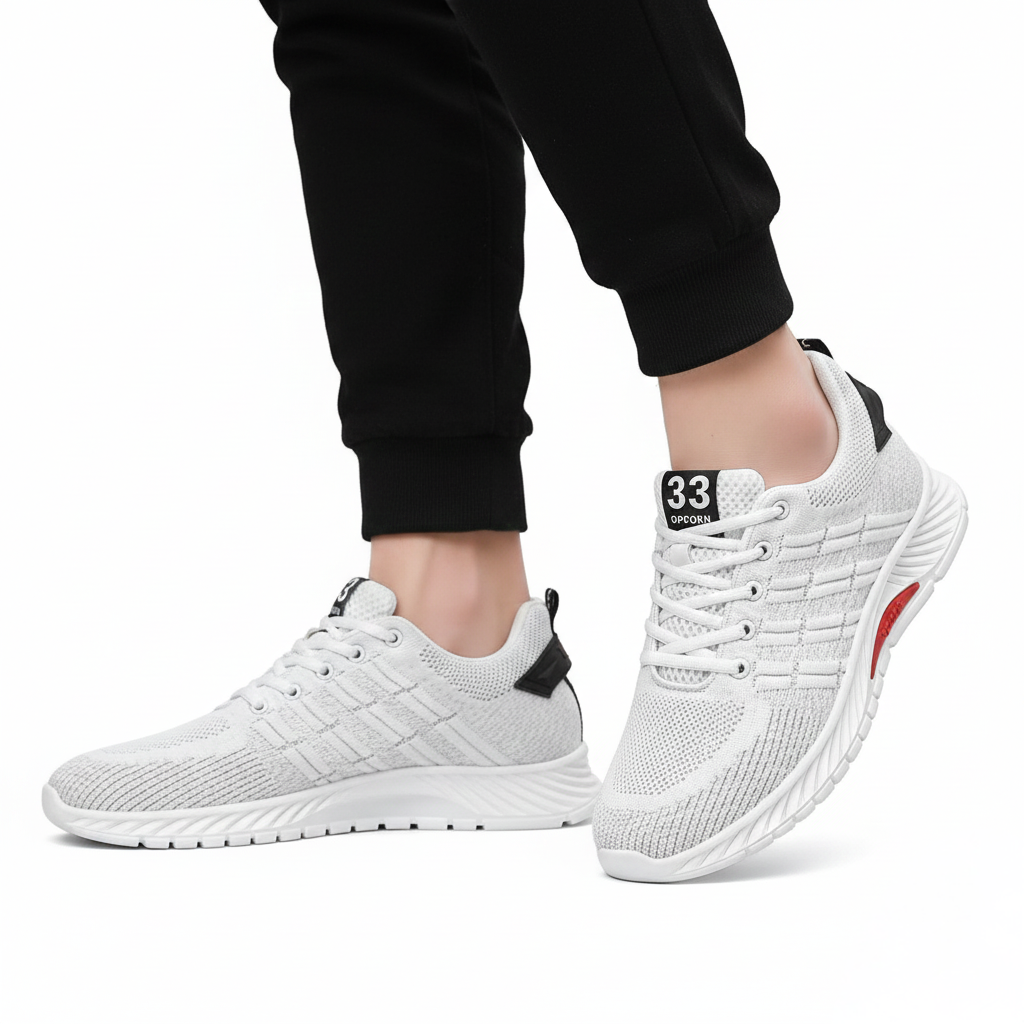 Sneakers Ammortizzate con Rialzo | Comfort Attivo