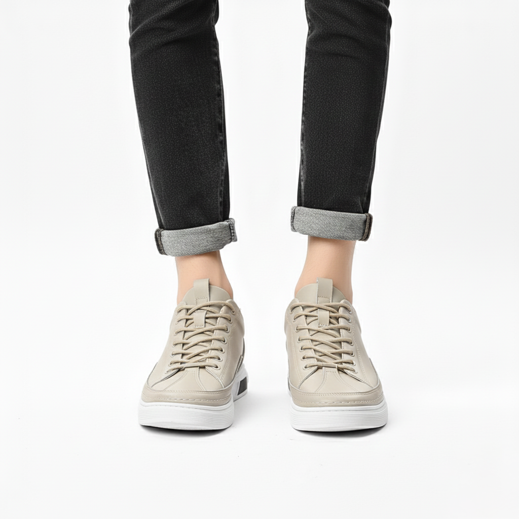Sneakers Essenziali con Rialzo | Comfort Quotidiano