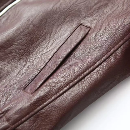 Giacca Classica in Ecopelle | Stile Elegante Moderno