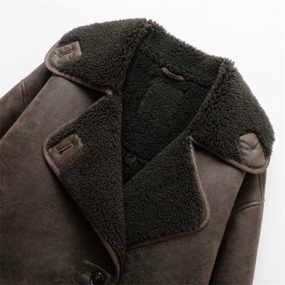 Giacca Vintage Effetto Pelle | Giacca Corta Stile Classico