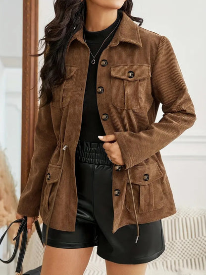 Giacca in Velluto a Coste | Stile Utility Casual