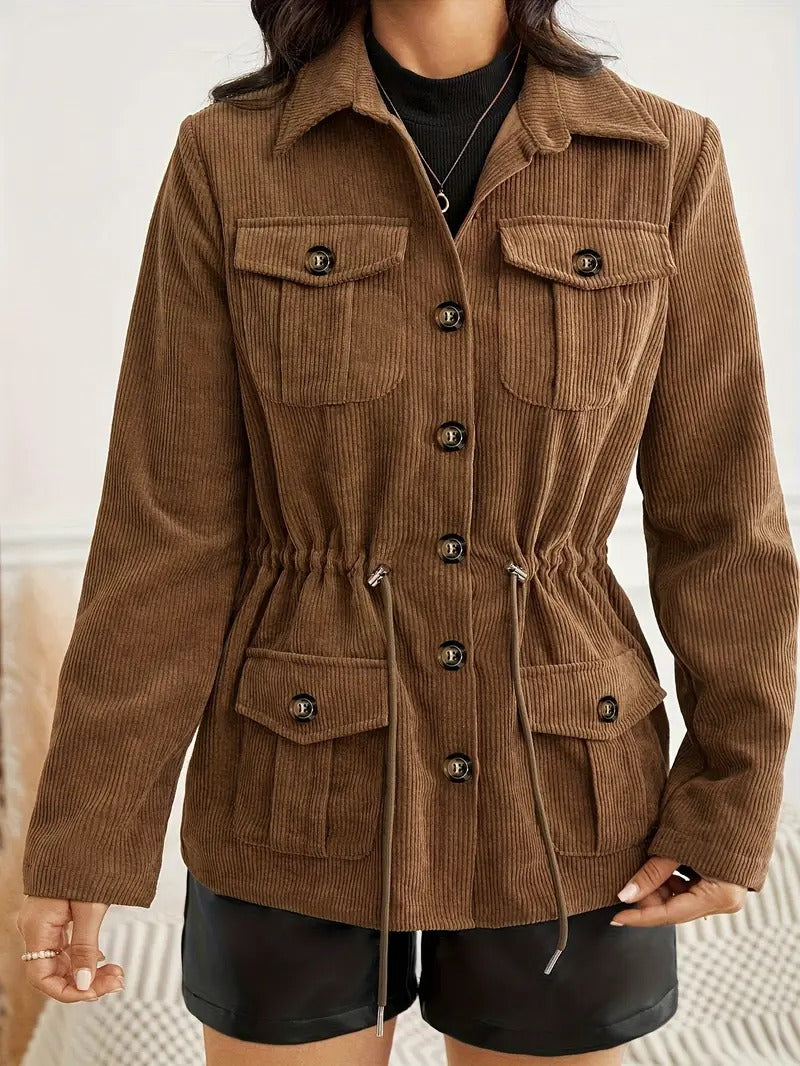 Giacca in Velluto a Coste | Stile Utility Casual