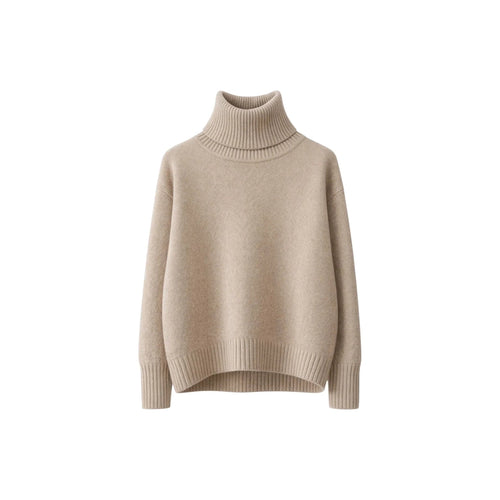 Pullover Collo Alto con Maniche Lunghe e Vestibilità Elastico | Ideale per la Stagione Invernale