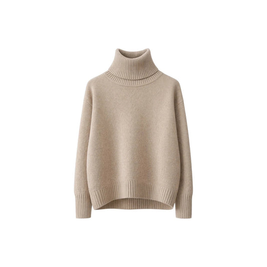 Pullover Collo Alto con Maniche Lunghe e Vestibilità Elastico | Ideale per la Stagione Invernale
