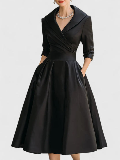 Vestito Midi Elegante | Linea Fluida e Stile Raffinato