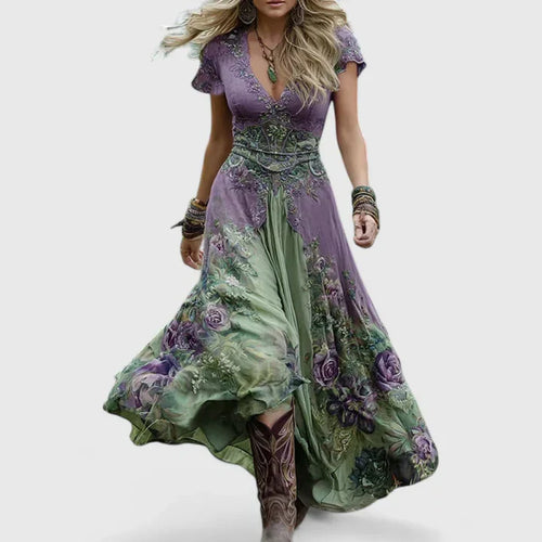 Abito Maxi Elegante | Vestibilità Scenica e Stile Sofisticato