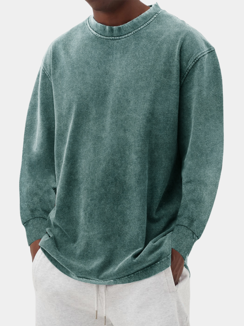 T-Shirt Maniche Lunghe Minimal | Comfort Quotidiano