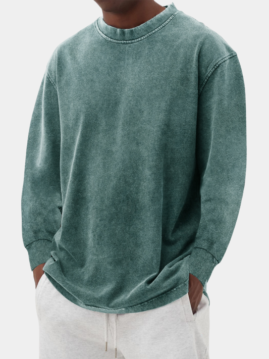 T-Shirt Maniche Lunghe Minimal | Comfort Quotidiano