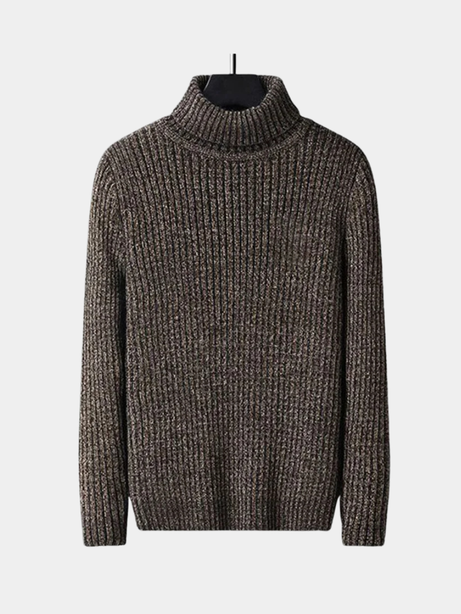 Maglione Collo Alto in Maglia | Caldo e Raffinato