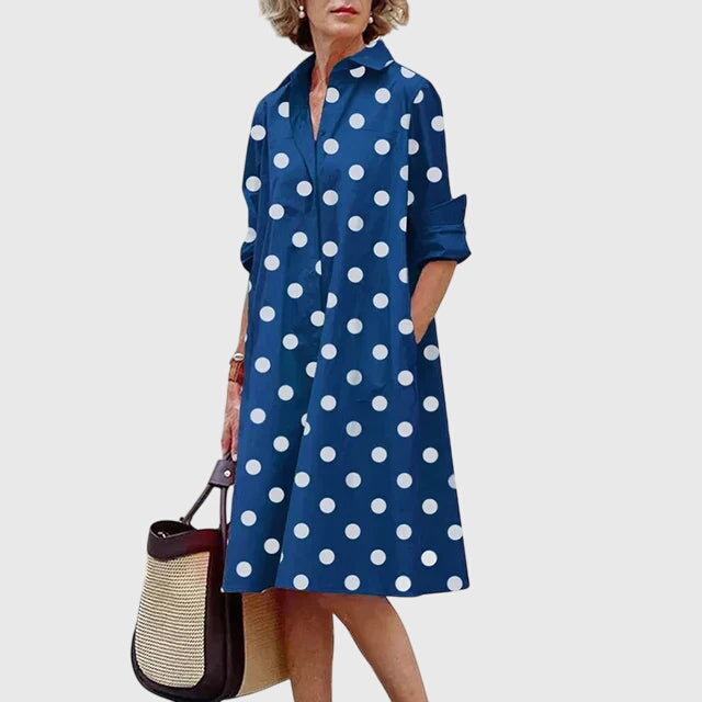 Abito Elegante con Tasche | Pratico e Raffinato