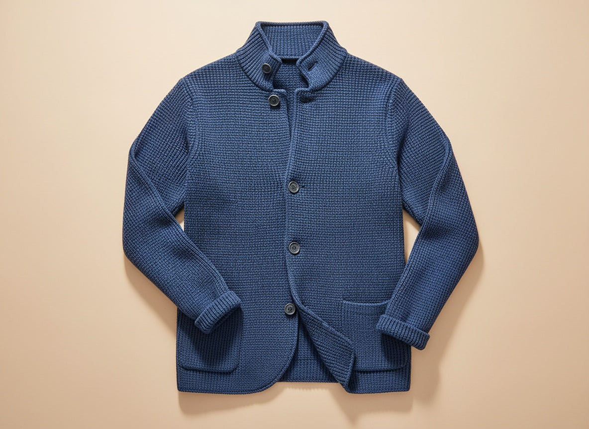 Cardigan in Lana Classico | Comfort e Eleganza