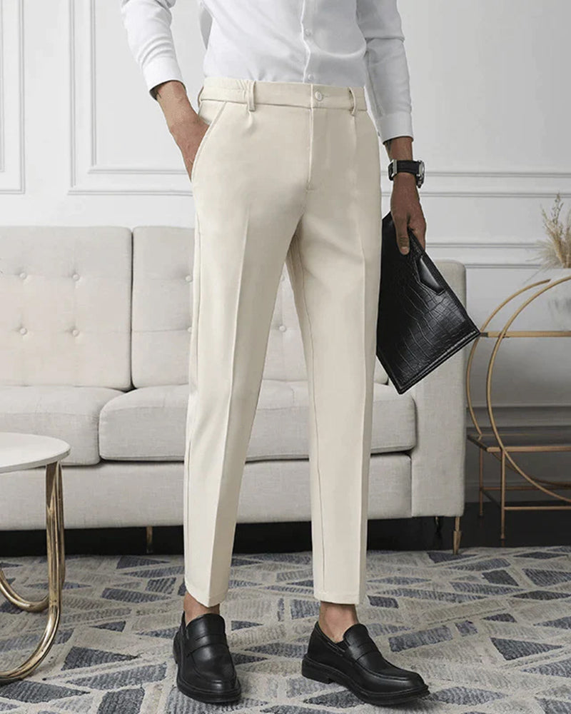 Pantalone Stretch Elegante | Comfort Quotidiano e Vestibilità Moderna
