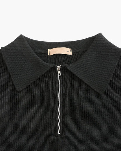 Maglione a Mezza Zip Elegante | Stile Classico e Comfort
