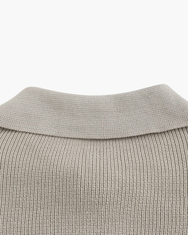 Maglione a Mezza Zip Elegante | Stile Classico e Comfort