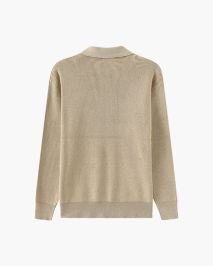 Maglione a Mezza Zip Elegante | Stile Classico e Comfort