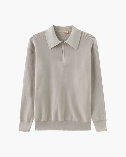 Maglione a Mezza Zip Elegante | Stile Classico e Comfort
