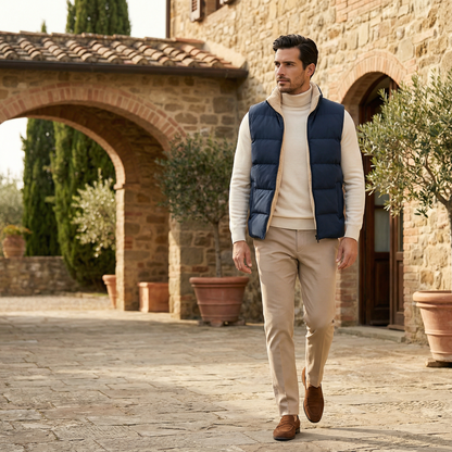 Gilet Puffer Isolato | Leggero, Caldo e Funzionale