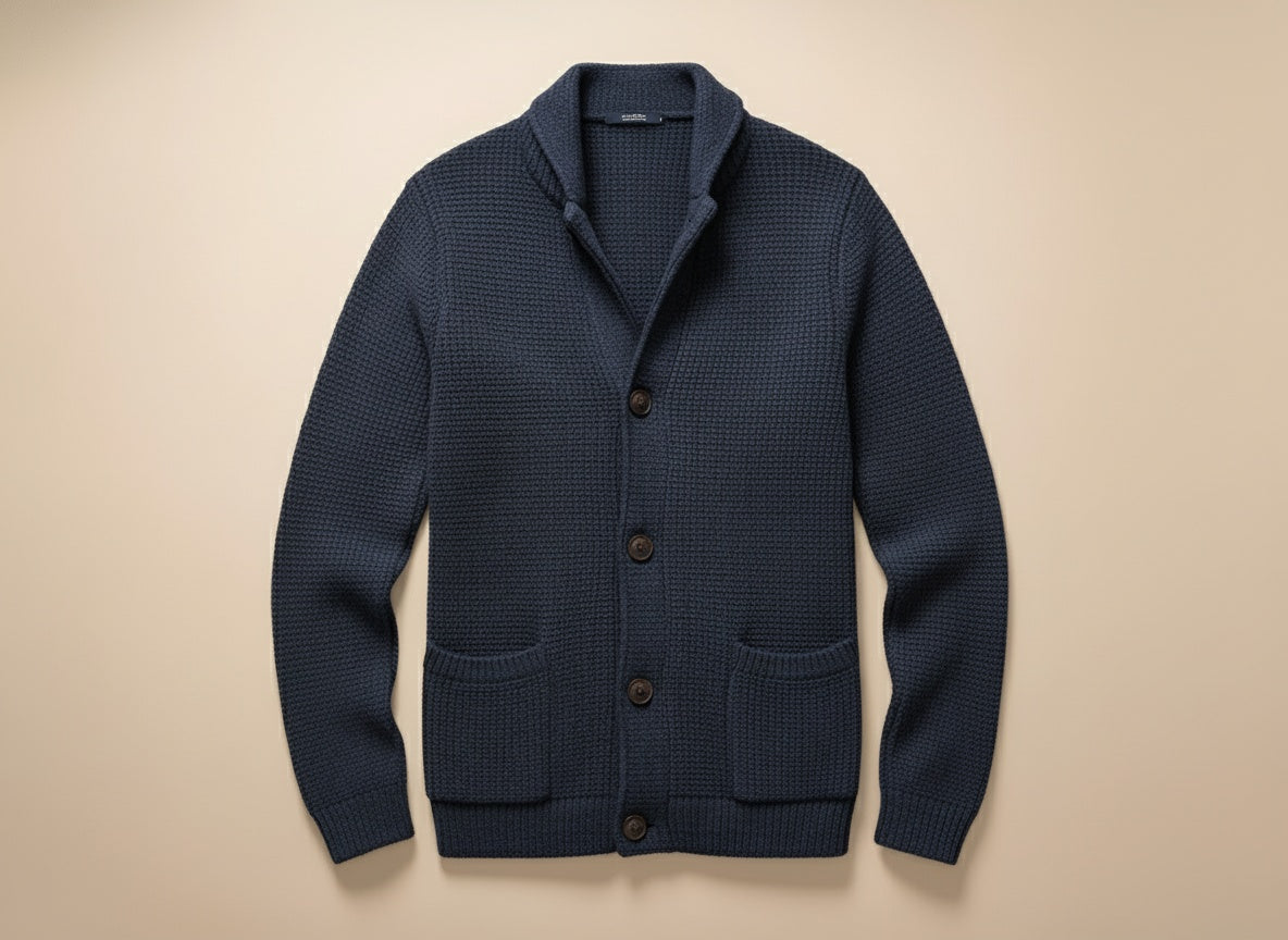 Cardigan in Lana Classico | Comfort e Eleganza