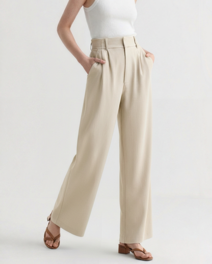 Pantaloni a Gamba Larga Donna | Vestibilità Elegante