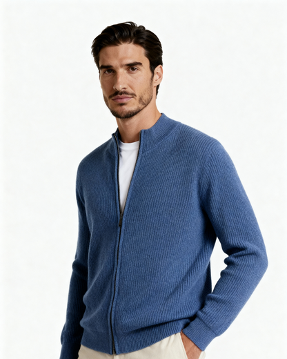 Maglione con Zip Elegante | Comfort Quotidiano e Stile Pulito
