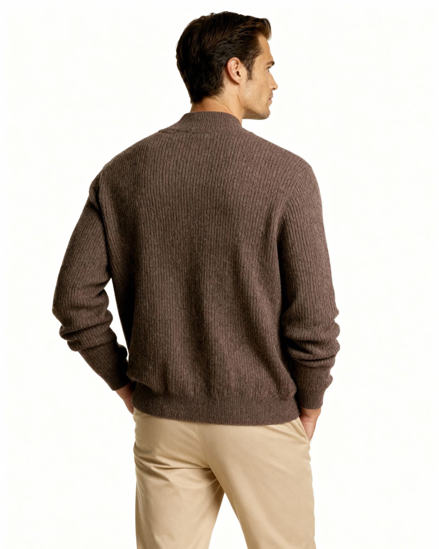 Maglione con Zip Elegante | Comfort Quotidiano e Stile Pulito