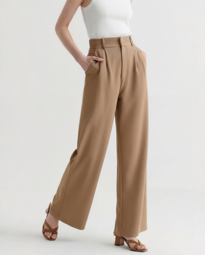 Pantaloni a Gamba Larga Donna | Vestibilità Elegante