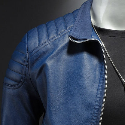 Giacca Biker Premium con Zip | Stile Deciso