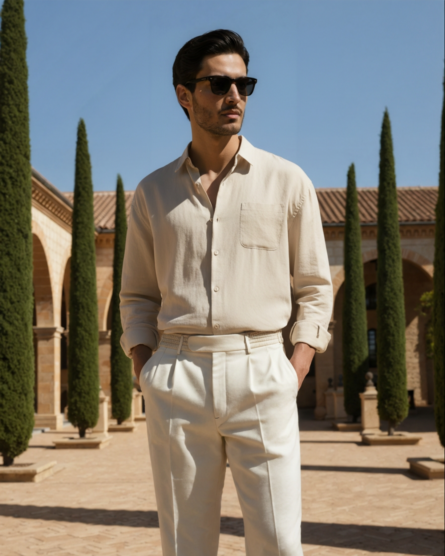 Camicia in Lino 100% | Comfort Traspirante e Vestibilità Rilassata