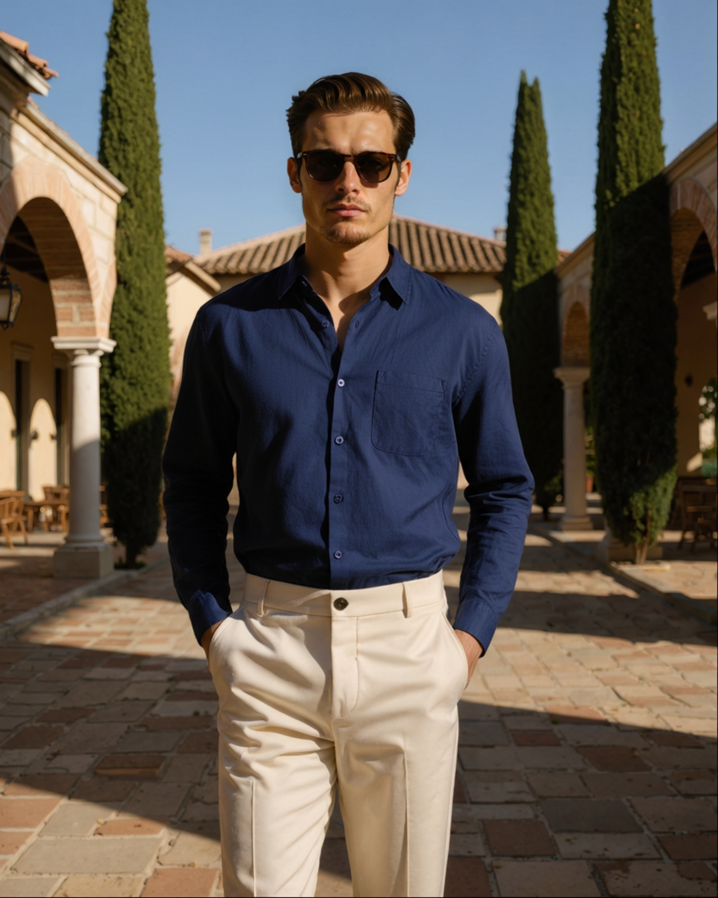 Camicia in Lino 100% | Comfort Traspirante e Vestibilità Rilassata
