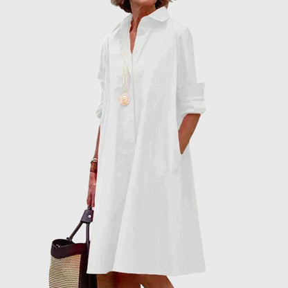 Abito Elegante con Tasche | Pratico e Raffinato