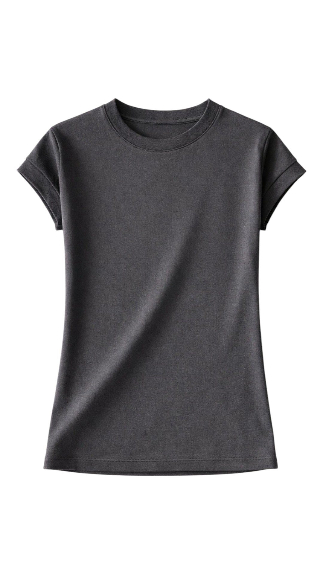 T-Shirt con Collo O e Maniche Corte in Cotone Mercerizzato | Ideale per Uso Quotidiano