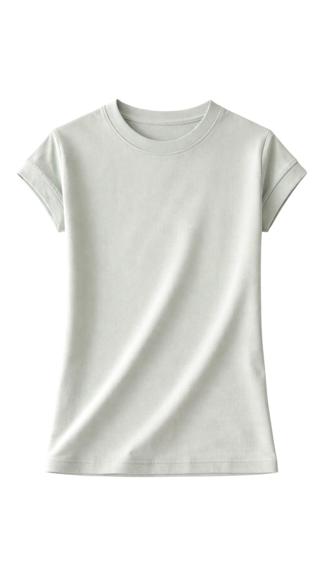 T-Shirt con Collo O e Maniche Corte in Cotone Mercerizzato | Ideale per Uso Quotidiano