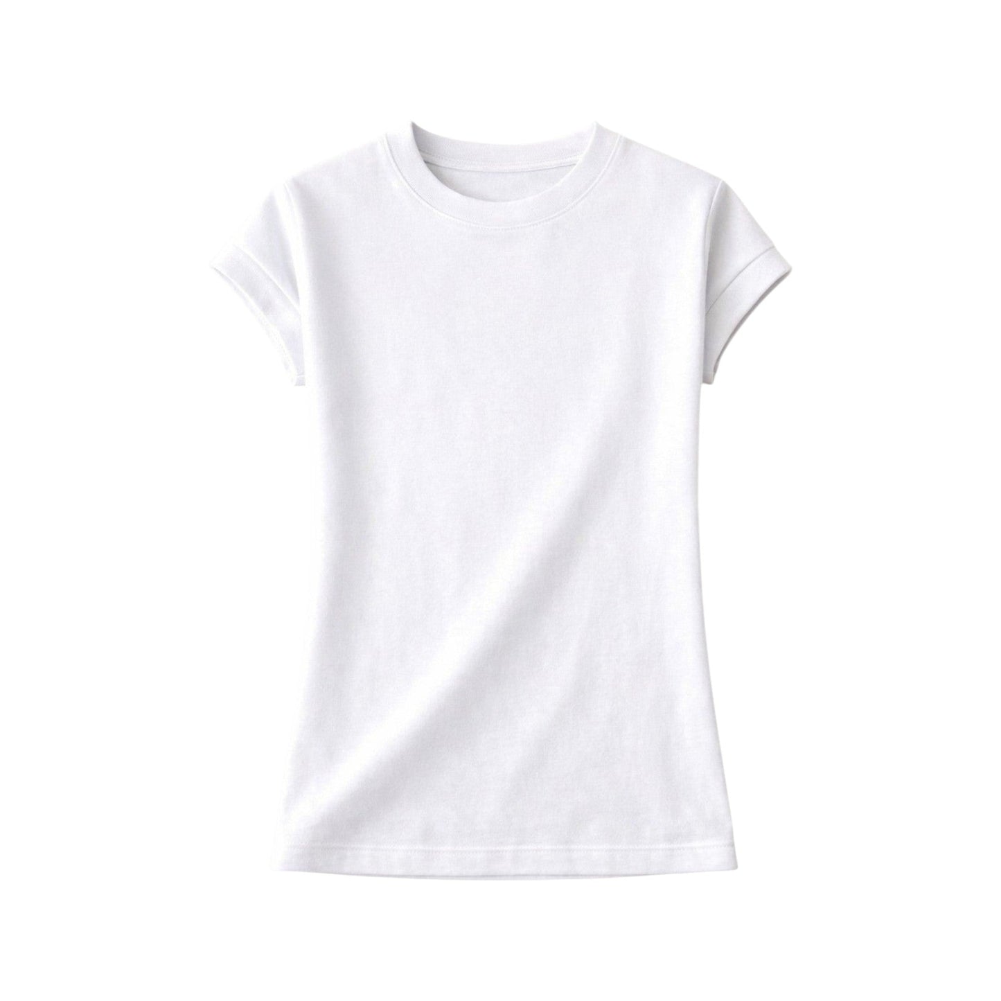 T-Shirt con Collo O e Maniche Corte in Cotone Mercerizzato | Ideale per Uso Quotidiano