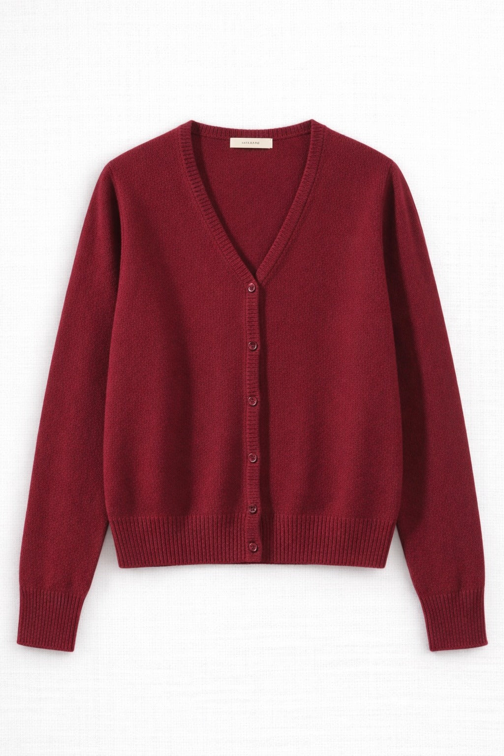 Cardigan con Bottoni e Scollatura V in Cashmere | Ideale per la Mezza Stagione