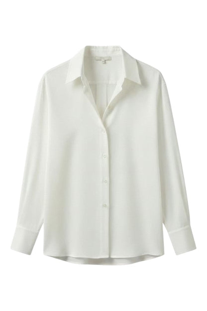 Camicia con Bottoni e Maniche Lunghe in 100% Lino | Ideale per la Stagione Estiva