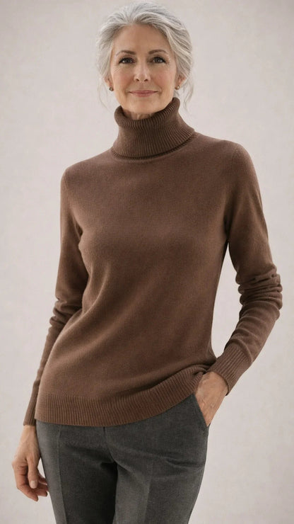 Pullover Collo Alto con Maniche Lunghe e Vestibilità Elastico | Ideale per la Stagione Invernale