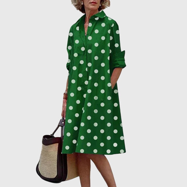 Abito Elegante con Tasche | Pratico e Raffinato