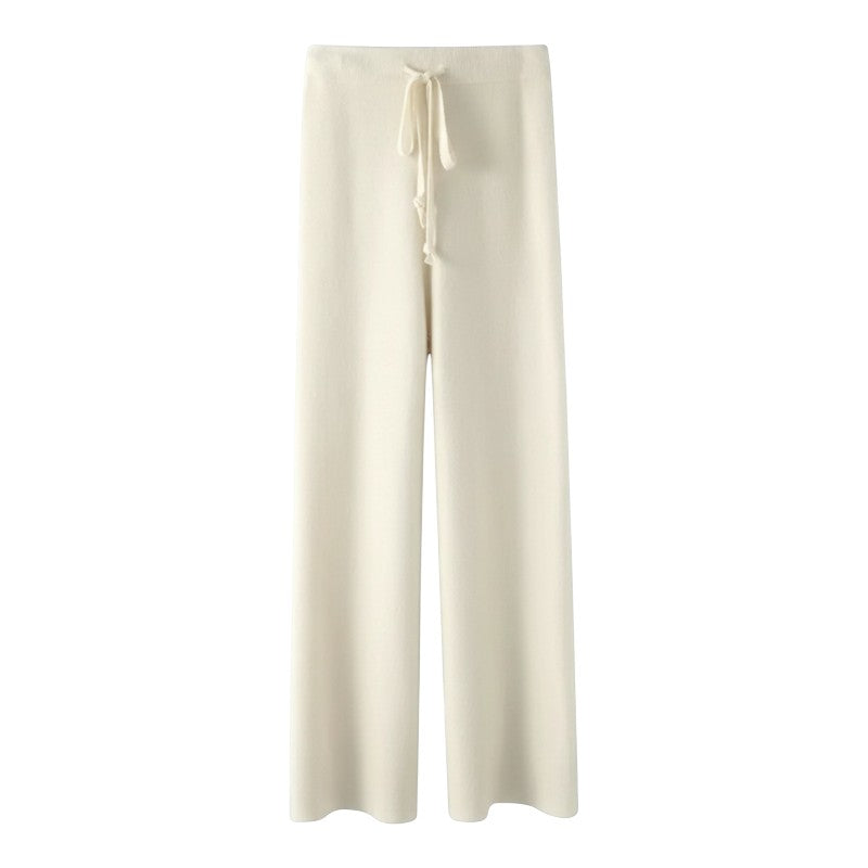 Pantaloni con Vita Elastica e Gamba Dritta con Vestibilità Comoda | Ideali per Uso Quotidiano