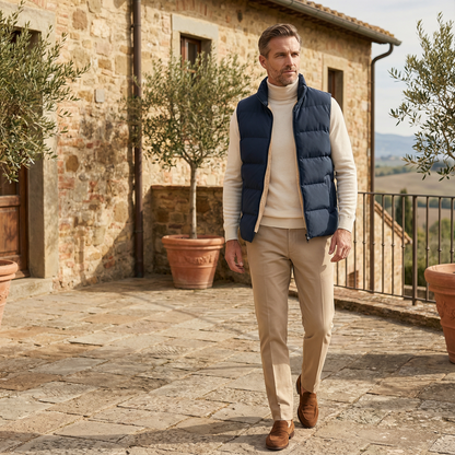 Gilet Puffer Isolato | Leggero, Caldo e Funzionale