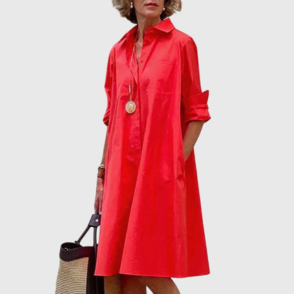Abito Elegante con Tasche | Pratico e Raffinato