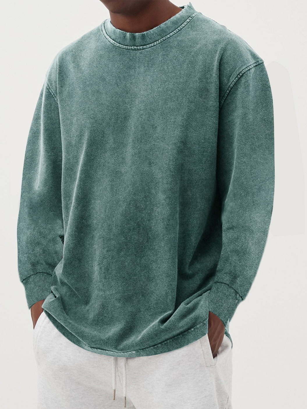 T-Shirt Maniche Lunghe Minimal | Comfort Quotidiano