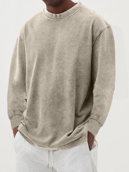 T-Shirt Maniche Lunghe Minimal | Comfort Quotidiano