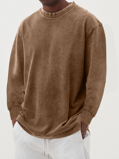T-Shirt Maniche Lunghe Minimal | Comfort Quotidiano